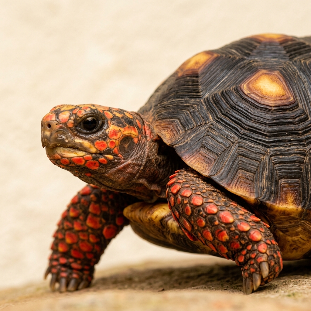 Tortuga Morrocoy (Chelonoidis carbonarius)